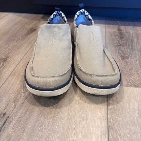 Skechers Men's Boyar Lented Slip-on Loafer Tan Size 10 Air Cooled Memory Foam - Picture 7 of 11